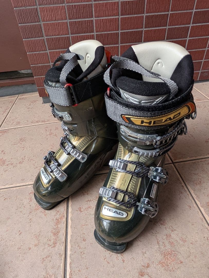 HEAD スキーブーツ 4バックル 26.5センチ