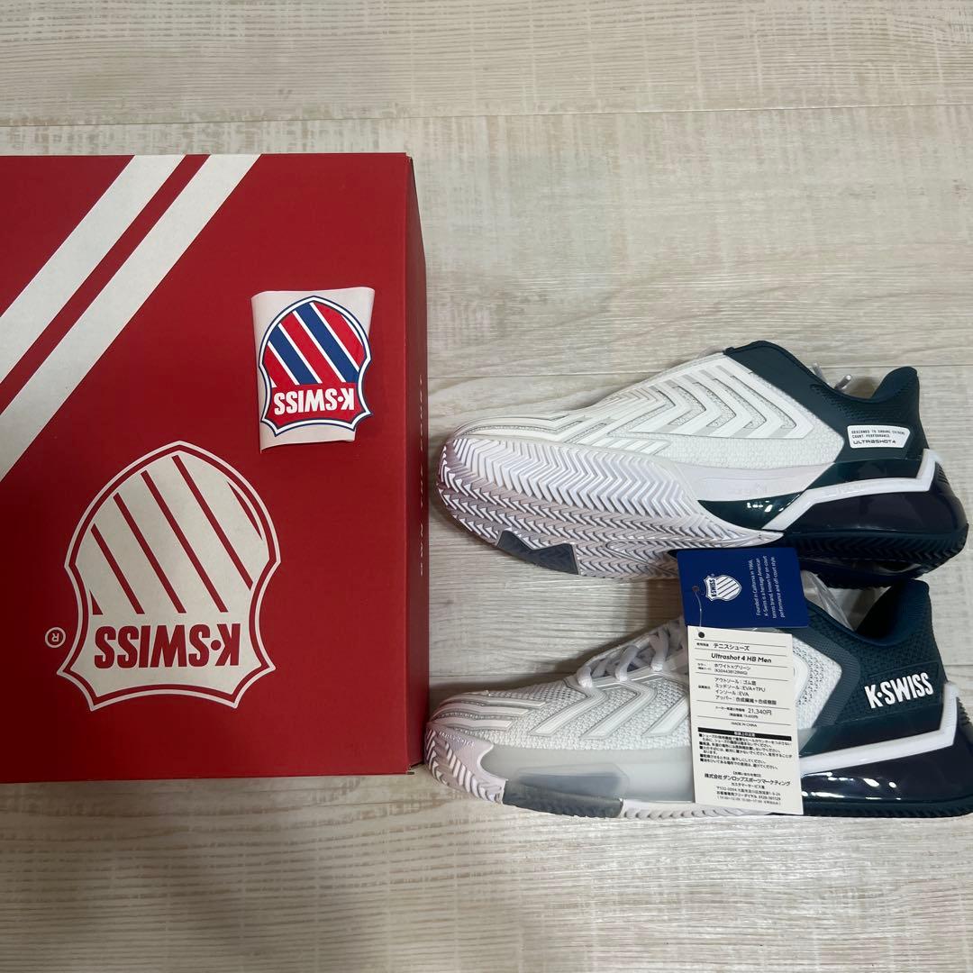 K-SWISS テニスシューズ 2023年モデル25.5センチ　新品タグあり