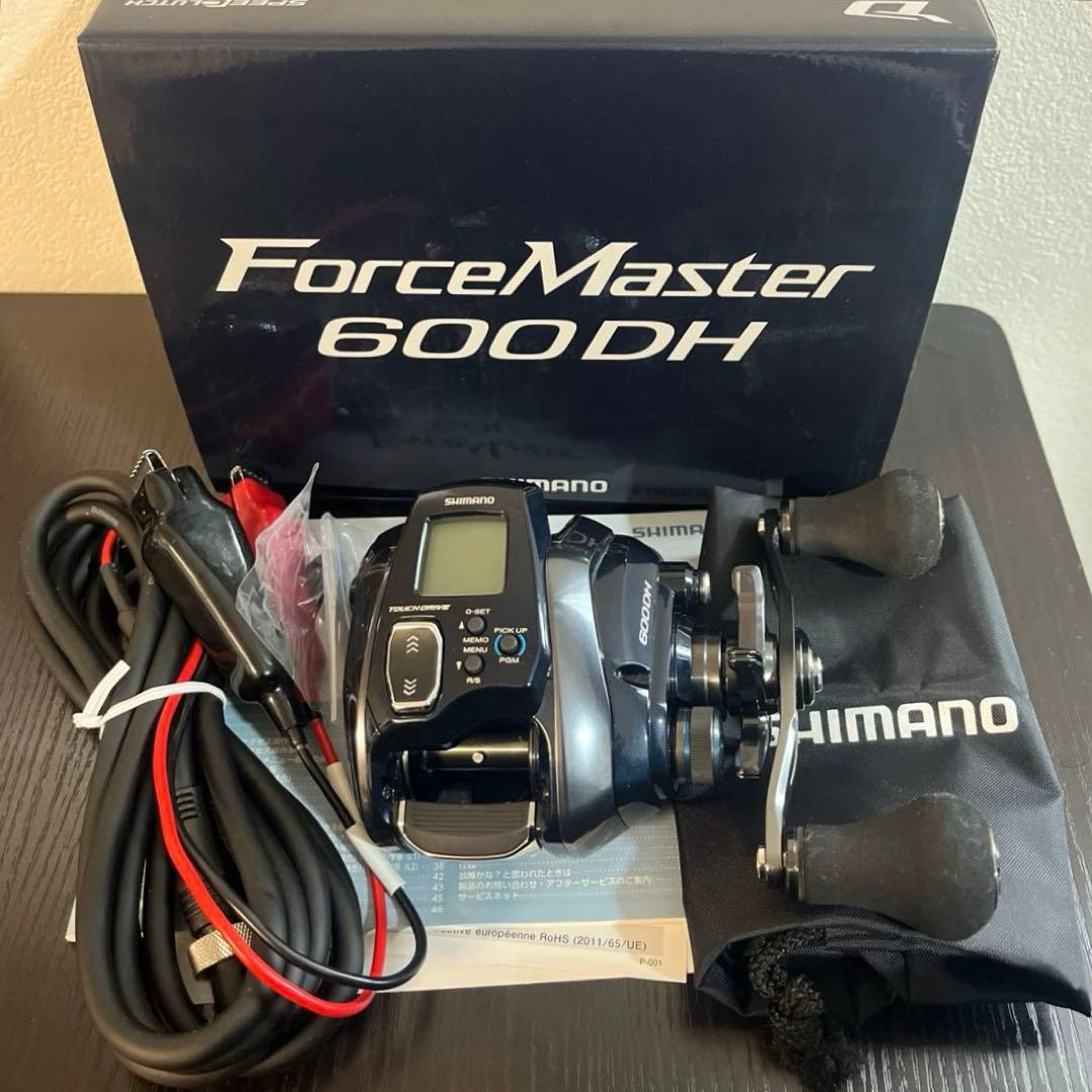 【新品未使用】 シマノ 20 フォースマスター 600DH 右ハンドル