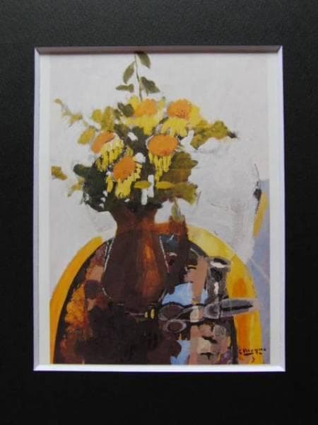 es Braque、BOUQUET、海外版超希少レゾネ、新品額付