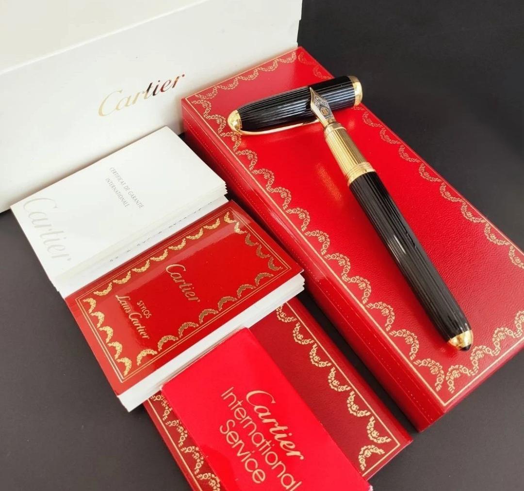 極美品 ルイ　カルティエ Cartier　18K750　万年筆