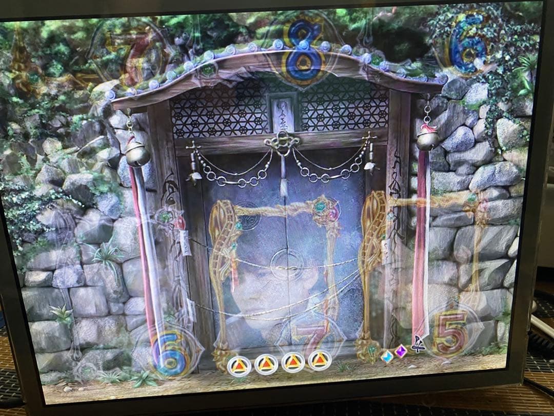 ジャンク品　CRガロ　GARO レッドレクイエム　ライトミドル　パチンコ卓上実機