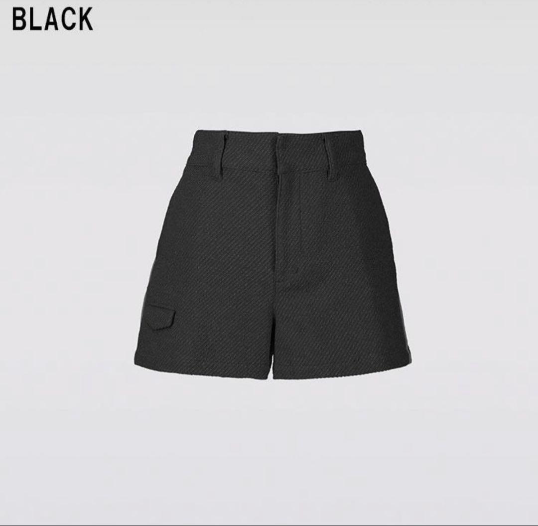 CPG GOLF フラップミニポケット ショートパンツ ブラック3