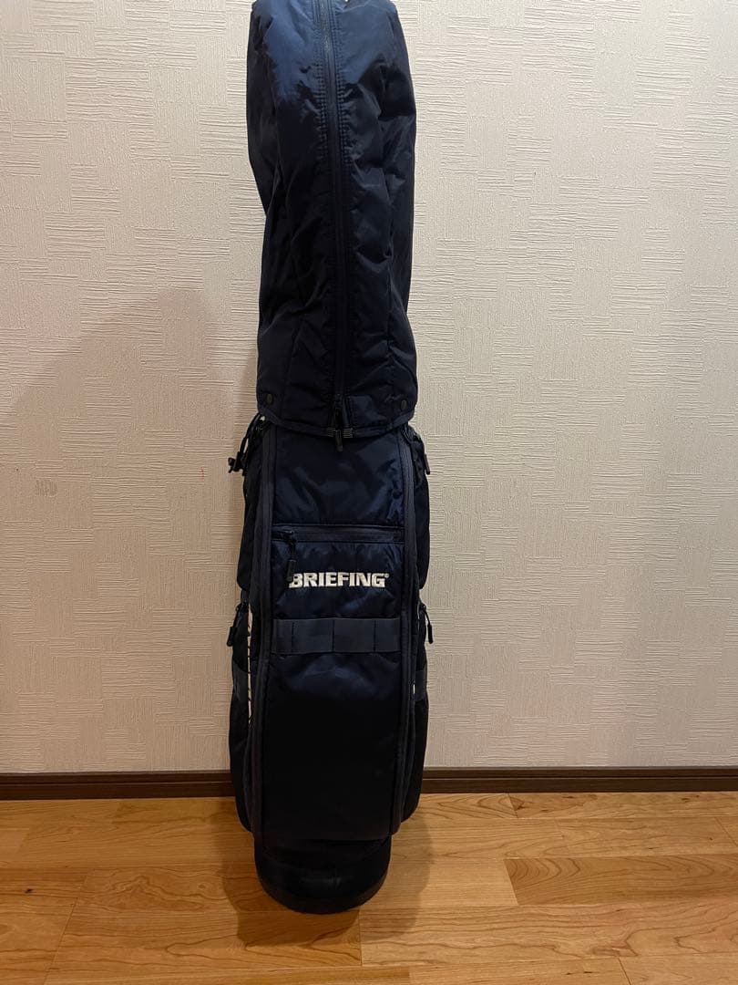 BRIEFING ネイビー キャディバッグ CR-6