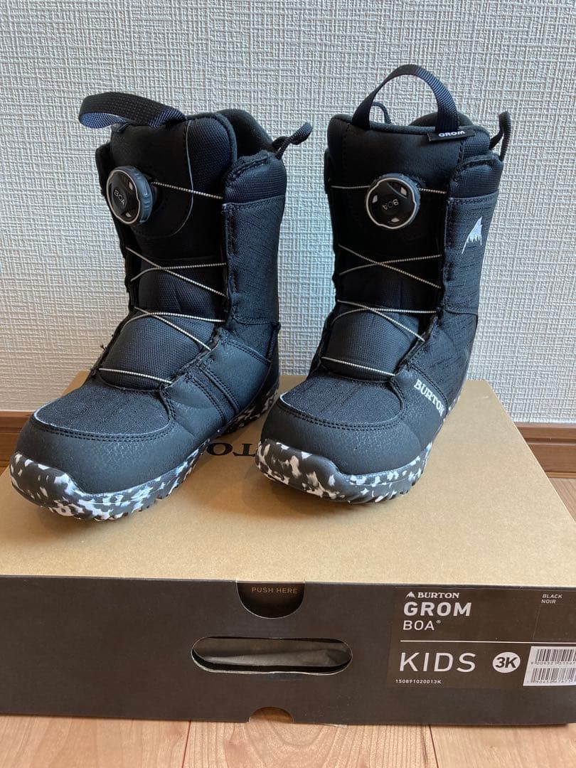 Burton GROM BOA キッズ スノーボードブーツ　21cm