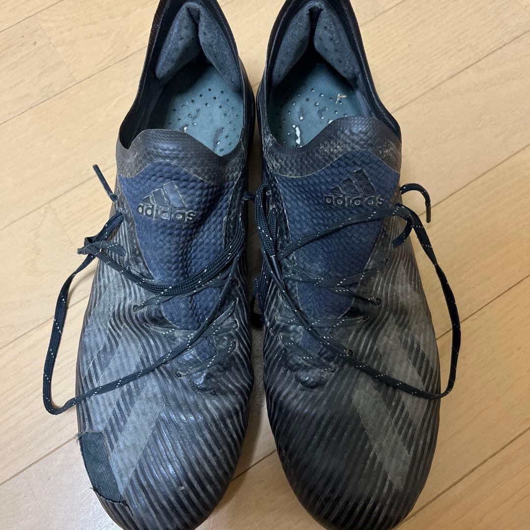 adidas X ラグビーシューズ 黒/グレー