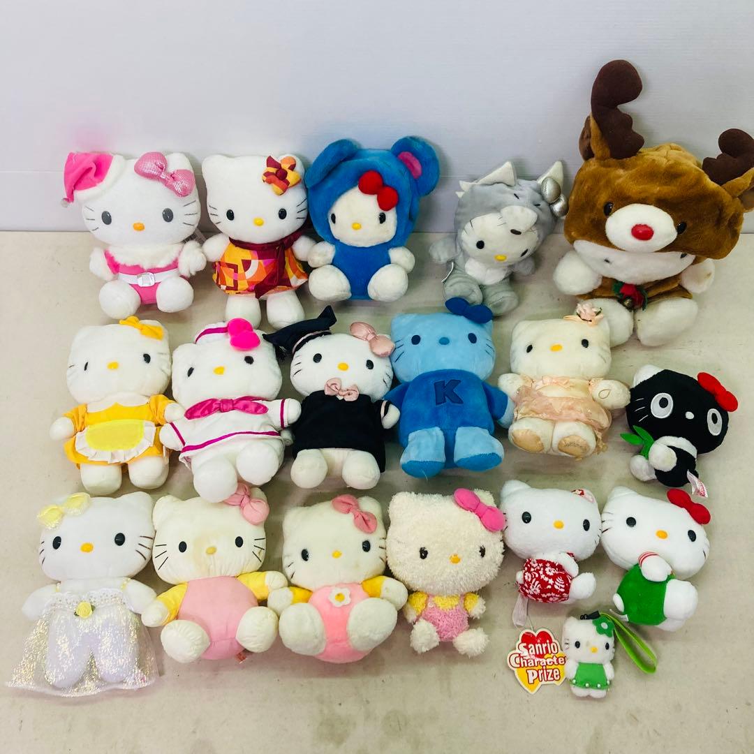 【18点セット★1998年製あり】ハローキティ　HelloKitty　ぬいぐるみ