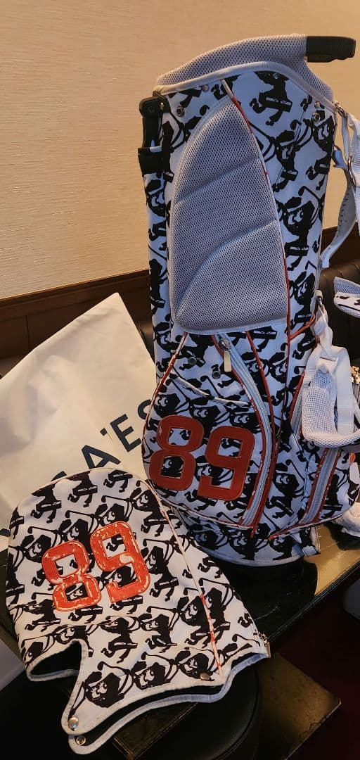 【希少】スポンジボブ×コラボ　ヘッドカバー3点　パーリーゲイツ　キャディーバッグ