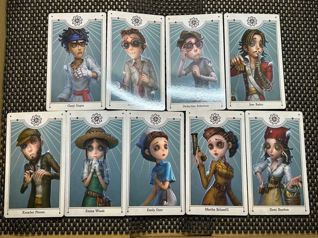 第五人格 IdentityV トレーディングカード タロット　空軍　庭師　医師