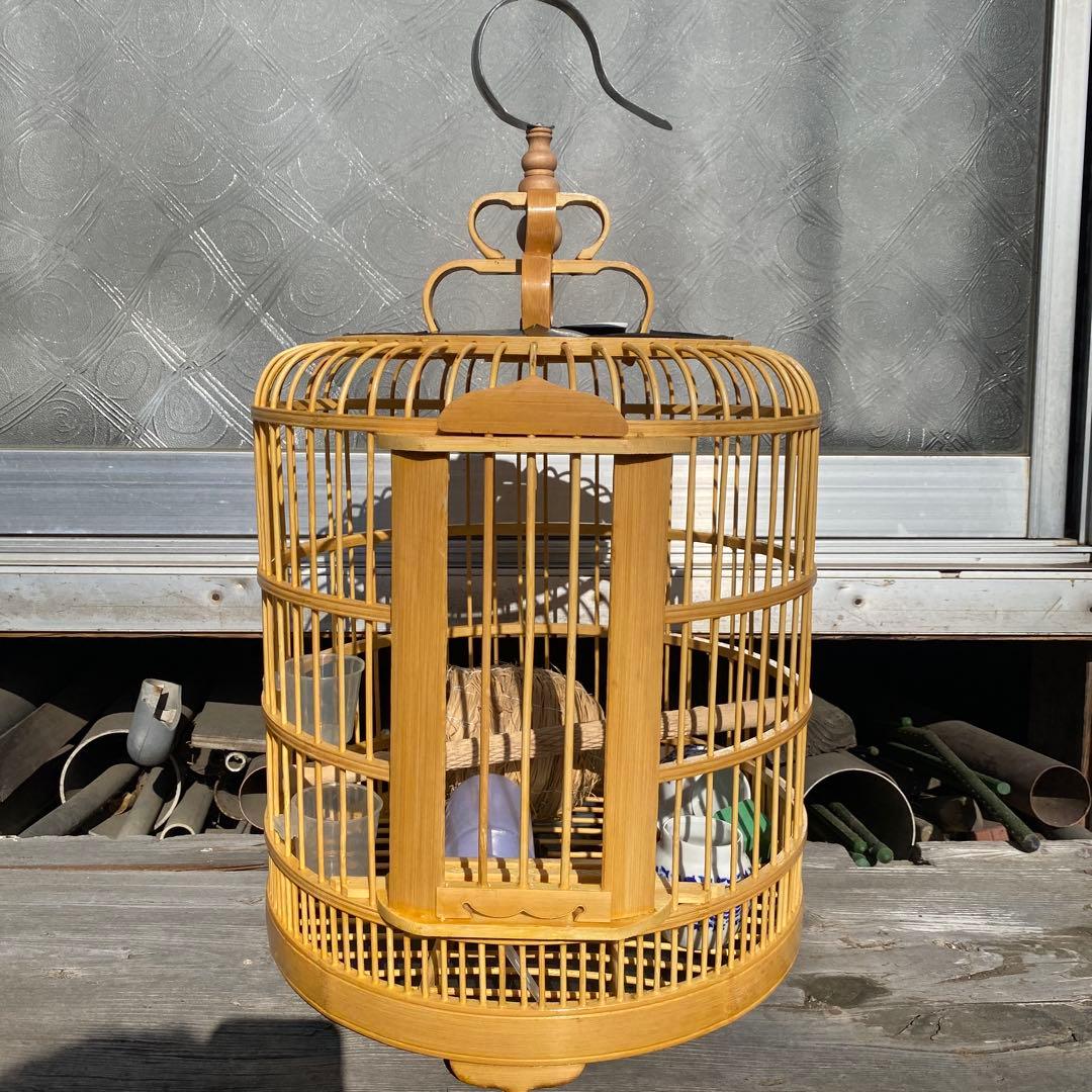 竹製鳥かご