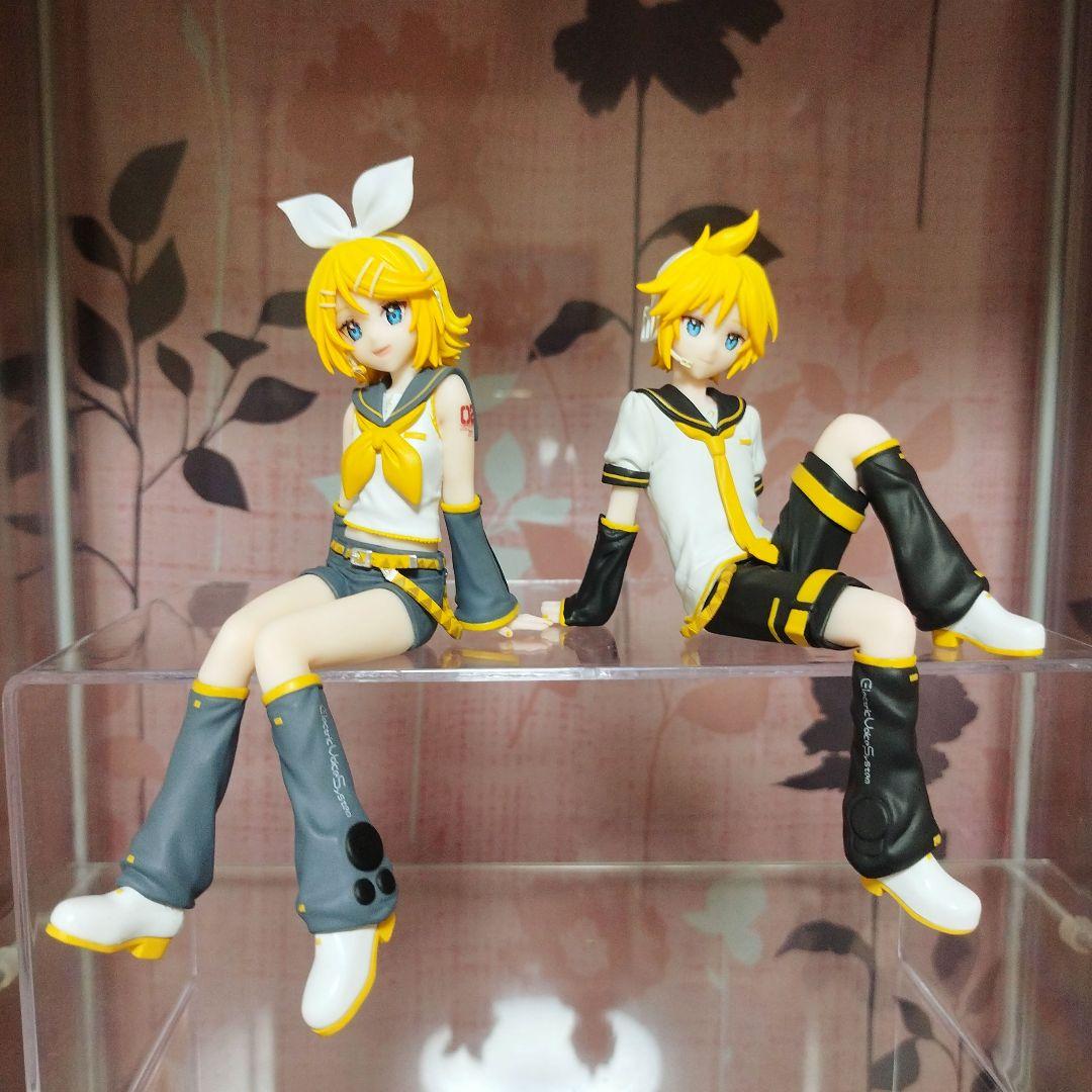 【即購入⭕】フリューくじ　ヌードルストッパー　フィギュア　鏡音レン 鏡音リン