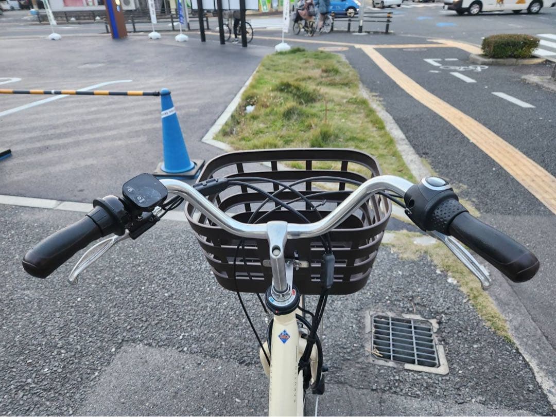 中古ブリヂストン電動アシスト自転車　ベルト式　B400 大阪