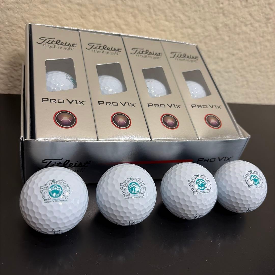 タイトリスト PRO V1X スコッティキャメロン×浜松シーサイドゴルフクラブ