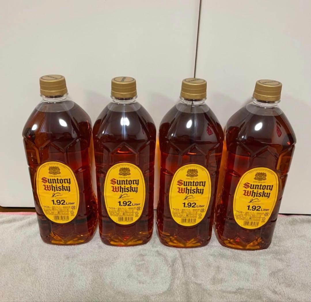 サントリー　角　ウイスキー 1.92L 4本セット