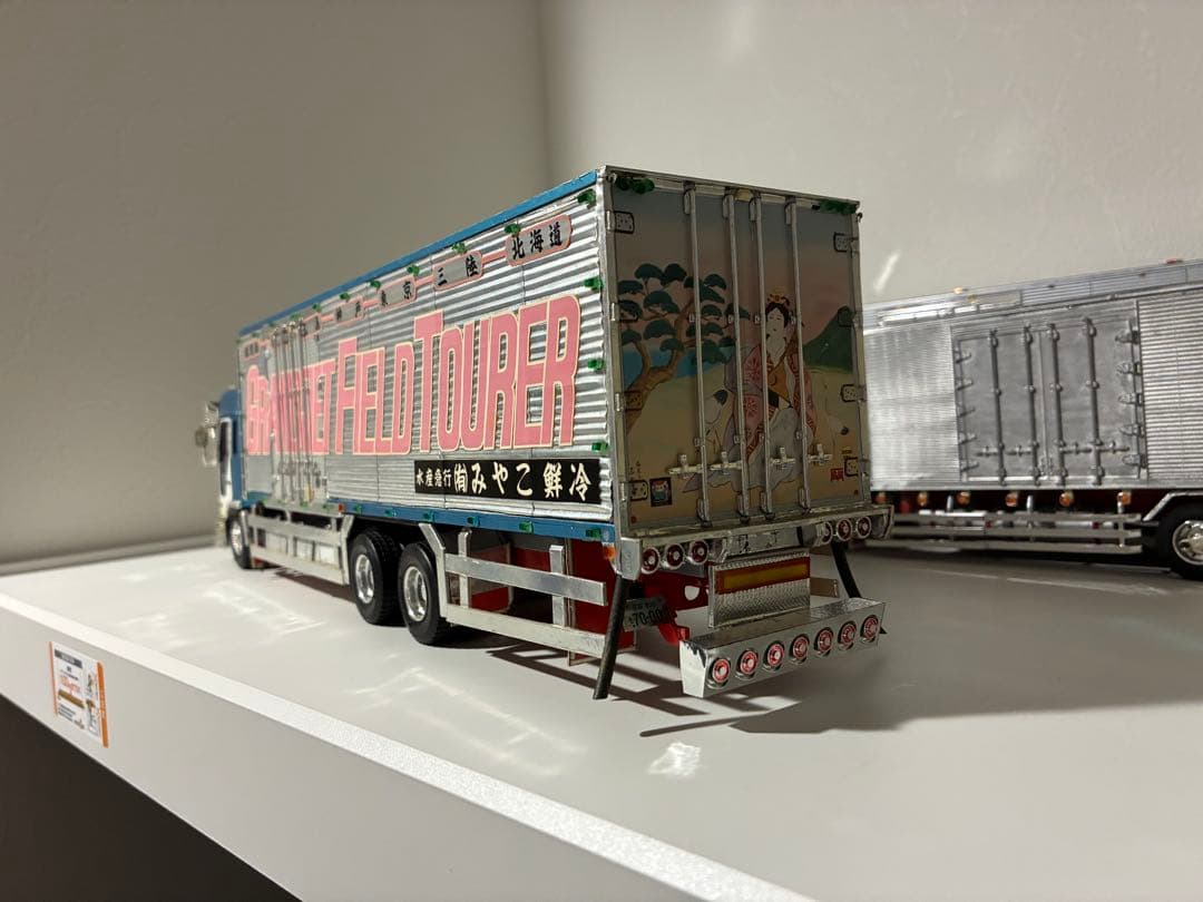 みやこ鮮冷 日野 プロフィアデコトラプラモデル