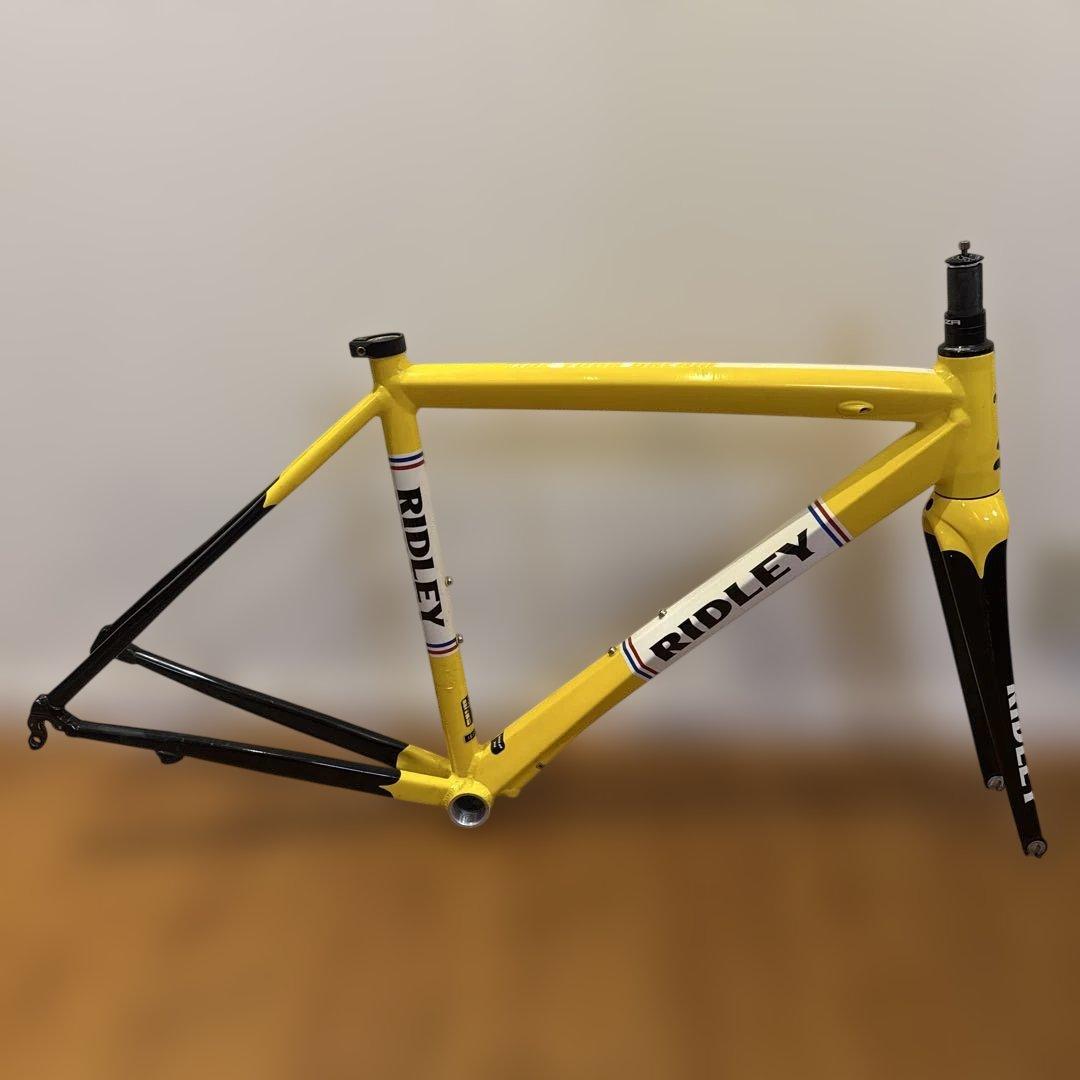 RIDLEY FENIX AL XS ロードバイクフレーム イエロー