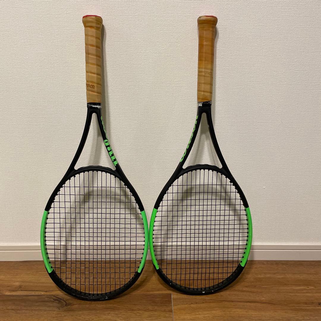 Wilson BLADE 18×20 テニスラケット 2本セット