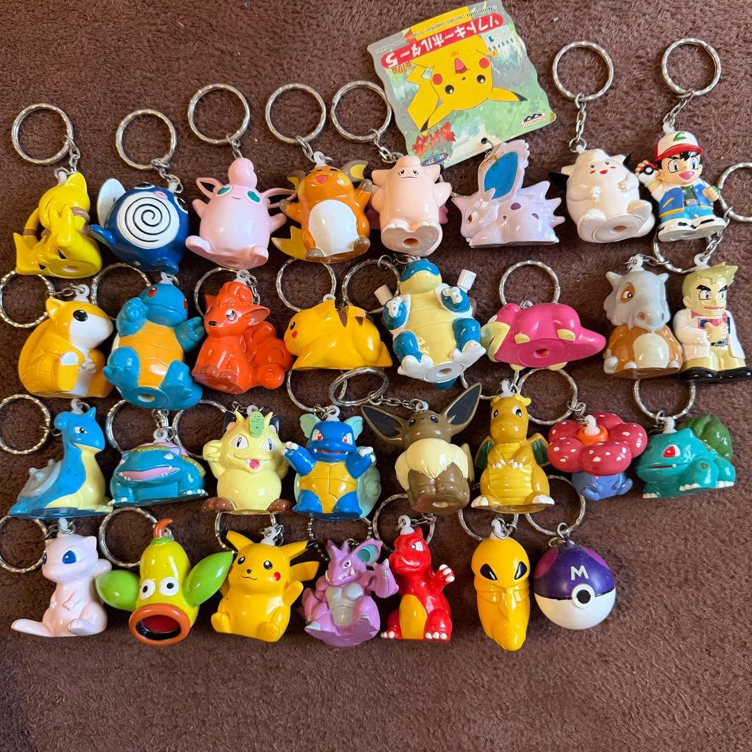 【希少】ポケモン ソフトキーホルダーセット