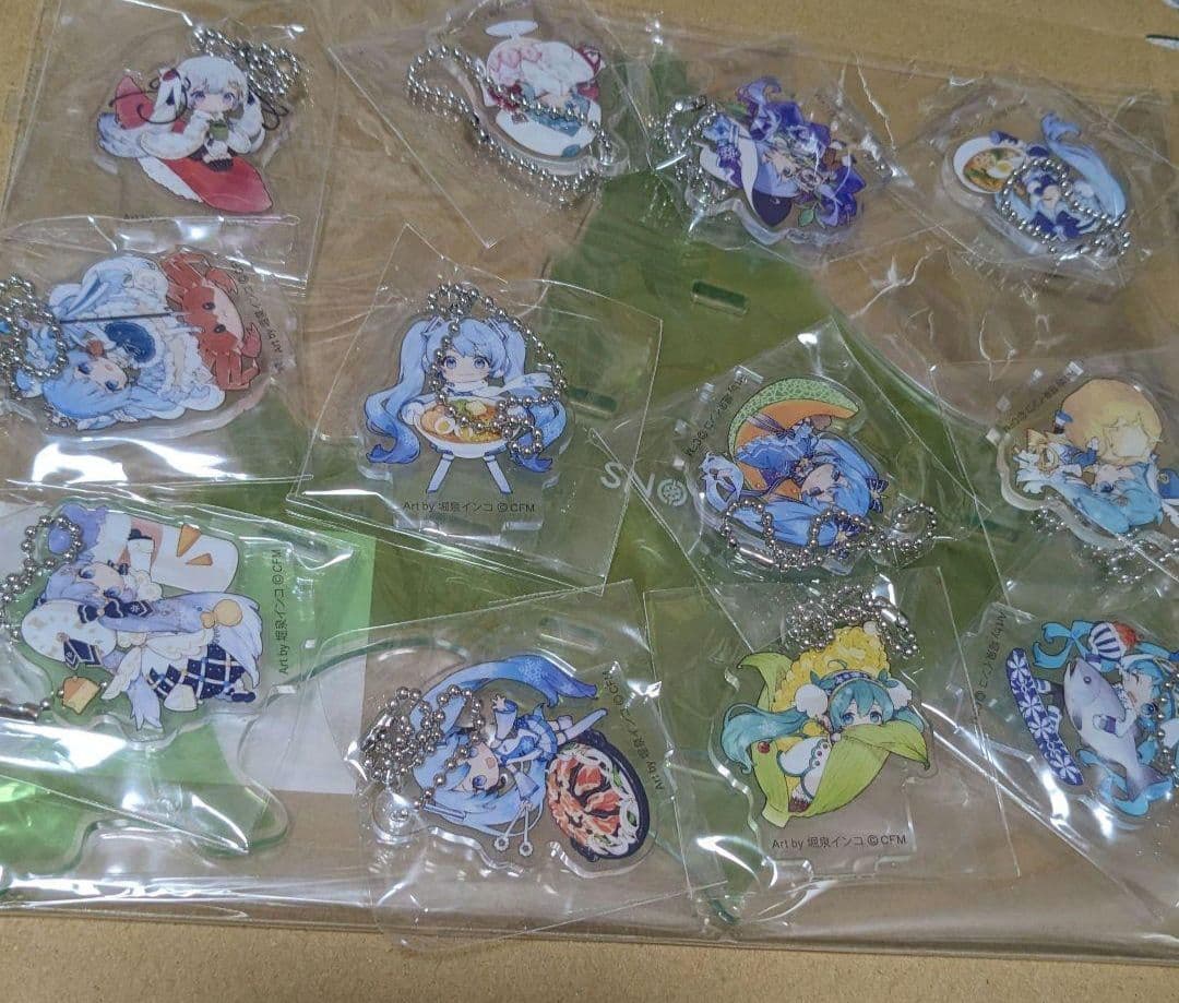 雪ミク アクスタ アクキー 全12種セット
