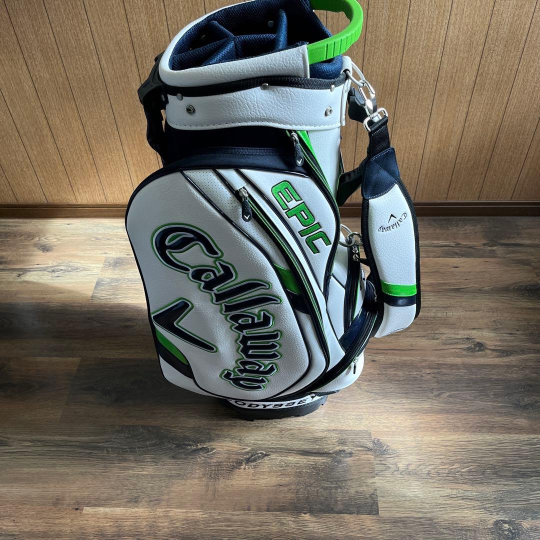 Callaway EPIC キャディバッグ ホワイト/グリーン