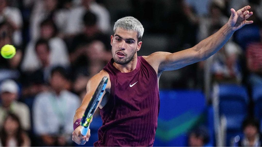 ナイキ　アルカラス　US OPEN シャツ　US:M フェデラー　ナダル