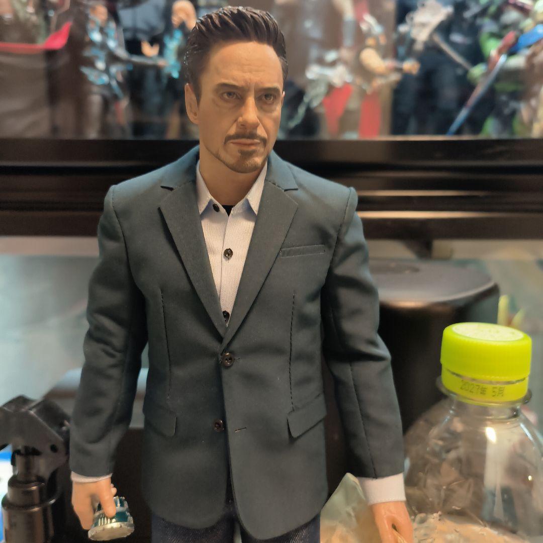 アイアンマン フィギュア ダークグリーン スーツ アイアンマン 3 ラストシン
