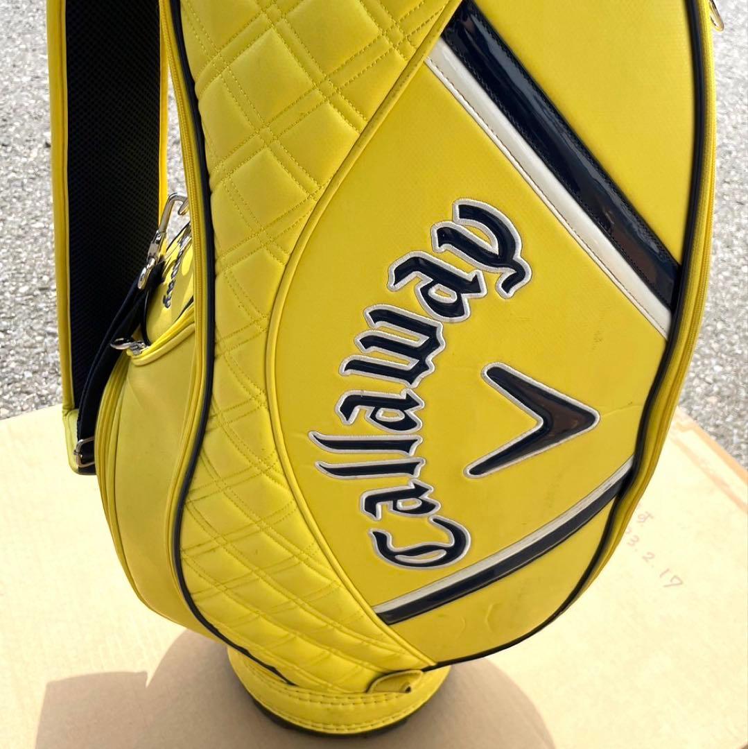 【即購入OK】callaway キャロウェイ キャディバッグ イエロー