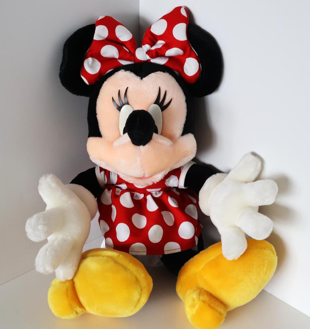 新品★DISNEY★ミニーマウス ぬいぐるみ ★ 大きいサイズ 40 cm♪♪♪
