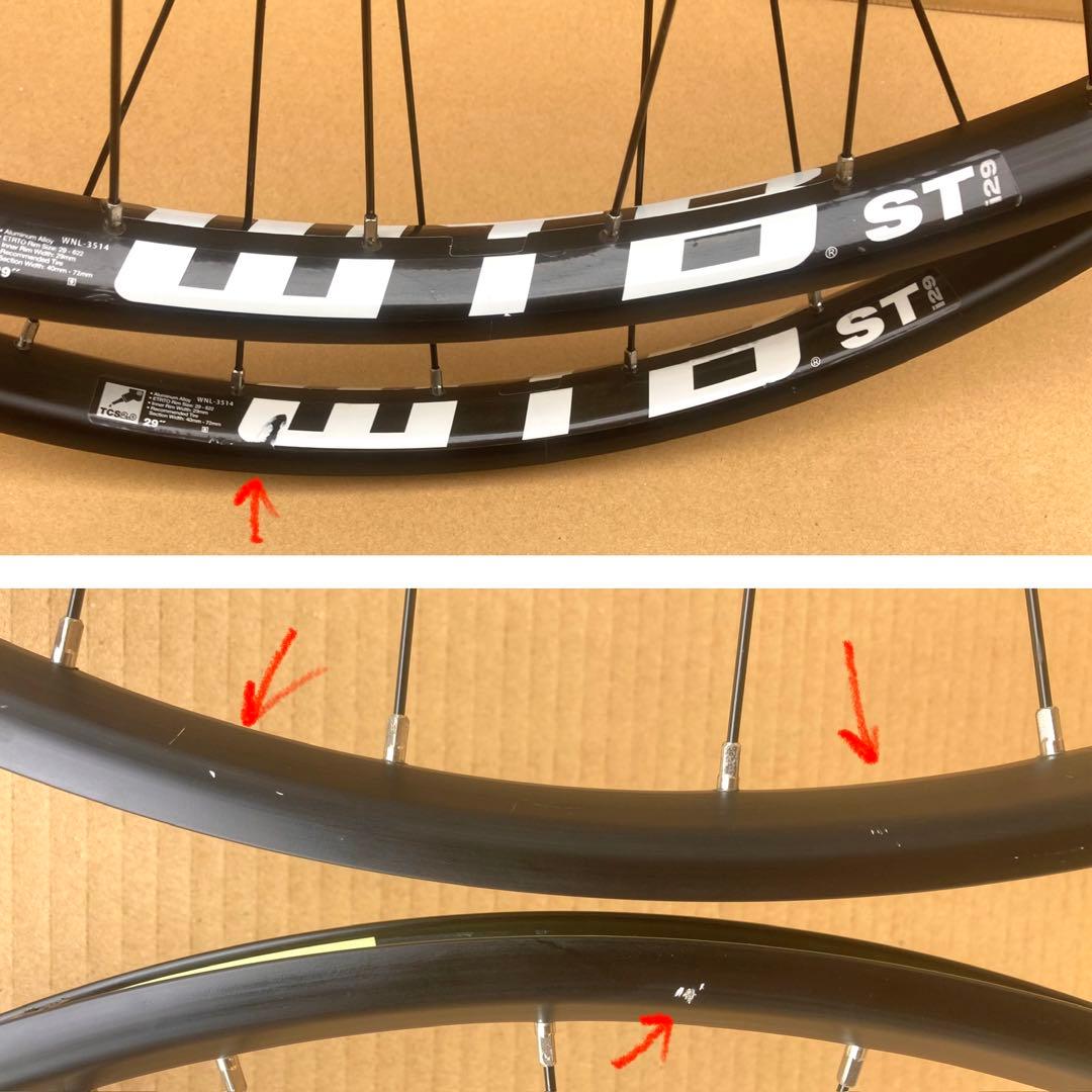 29インチ WTB×NOVATEC / 110-148 ブースト BOOST