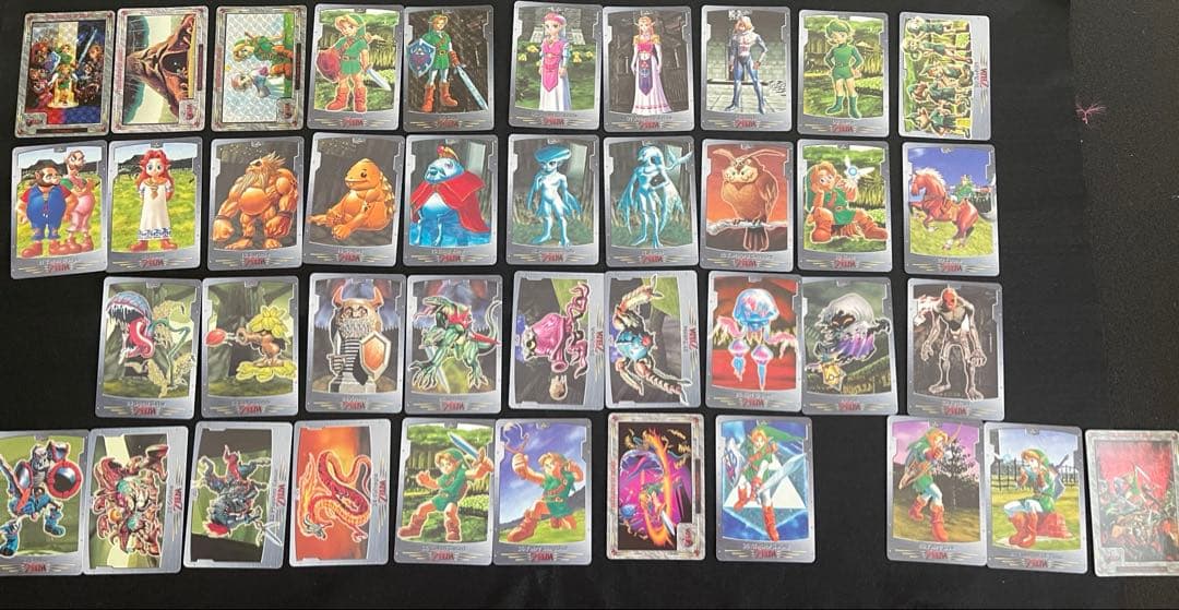 ゼルダの伝説　時のオカリナ　カードダス　40種　箱付き