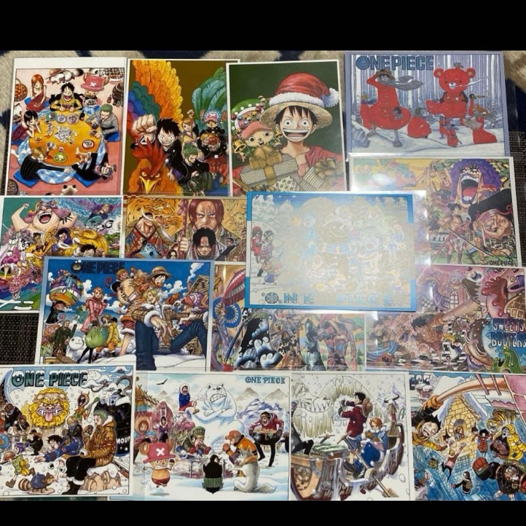 ワンピース ベースショップ ポストカード シーズンズ バラ売り不可