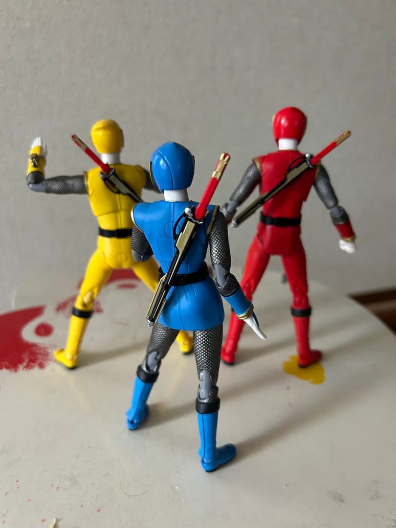shfハリケンジャー ハリケンレッド　(限定)ハリケンブルー&ハリケンイエロー