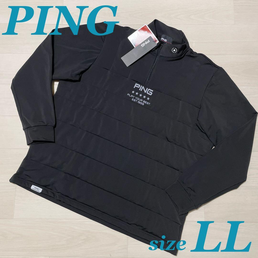 PING ゴルフ 24FWエアーフレイク ハイネック 中綿 冬 ジャケット ピン