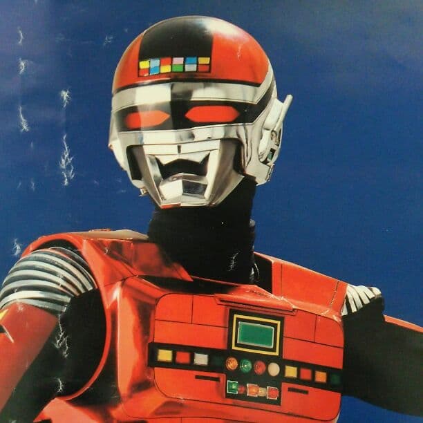 「宇宙刑事シャリバン」ＴＶ放映告知用ポスター（非売品・当時モノ・中古）