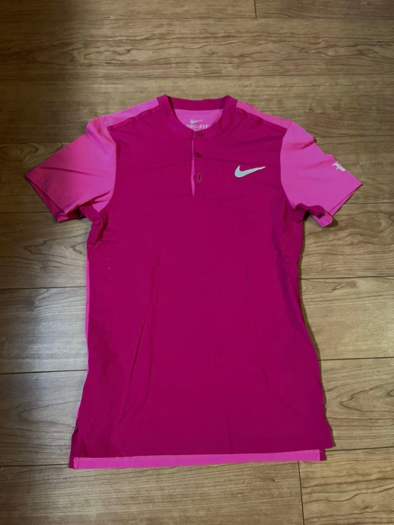 Nike ロジャーフェデラー　2015シンシナティ着用シャツ　Sサイズ