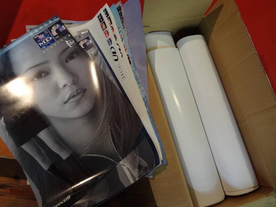 安室奈美恵　　 マクセルオリジナル maxell　　入手困難非売品ポスター