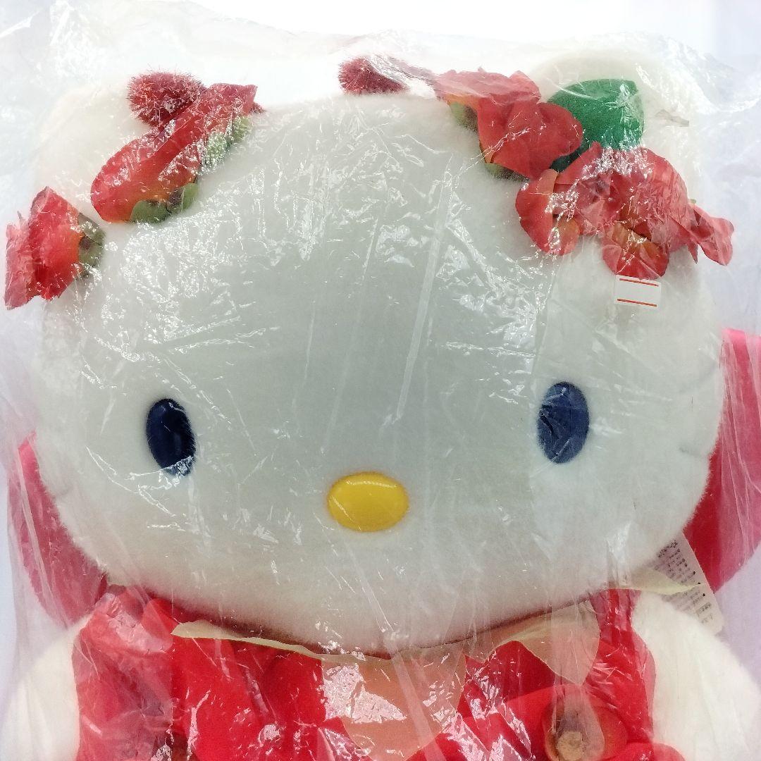 当時物 サンリオ ハローキティ フラワー フェアリー ツバキ ぬいぐるみ LL