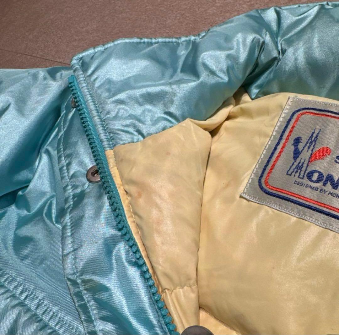 Moncler モンクレール　ブルゾン　ダウンジャケット　ビンテージ　スキー