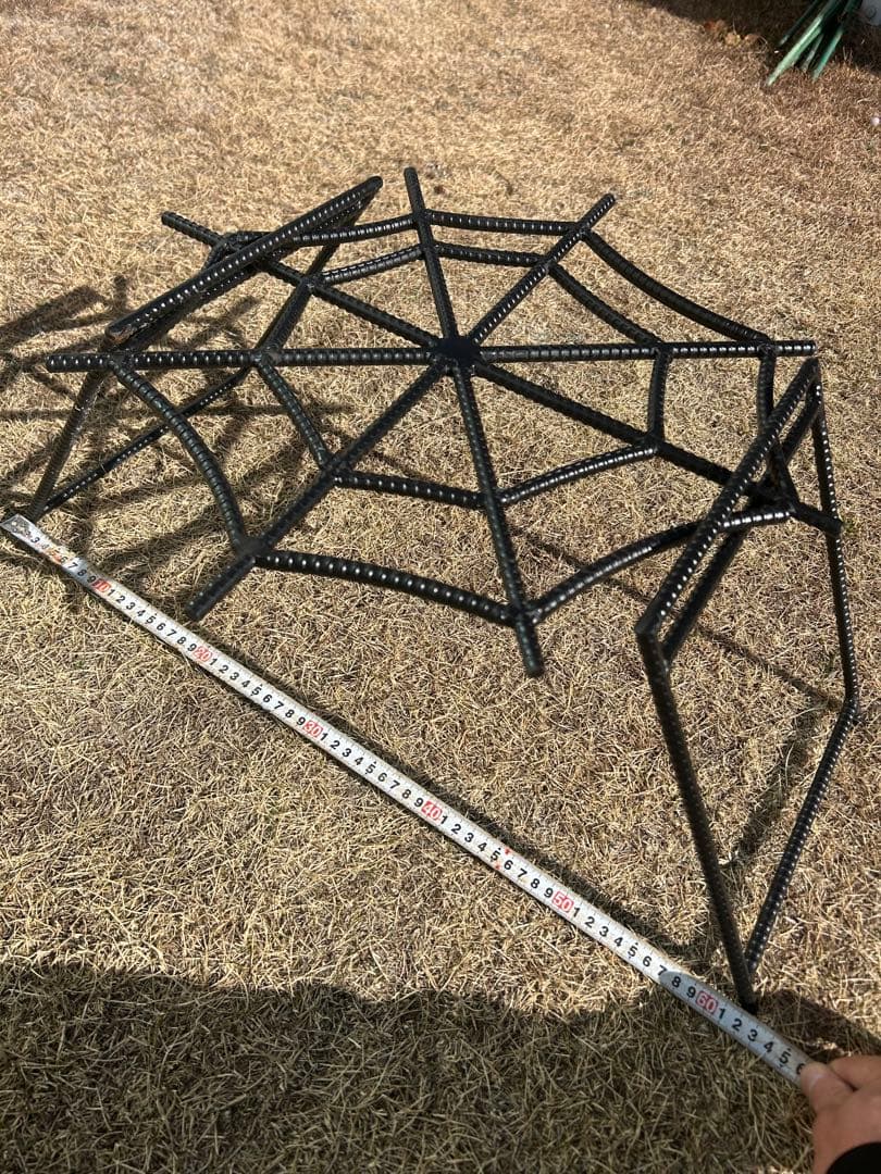 焚火ロストル　スパイダーロストル　キャンプ　BBQ