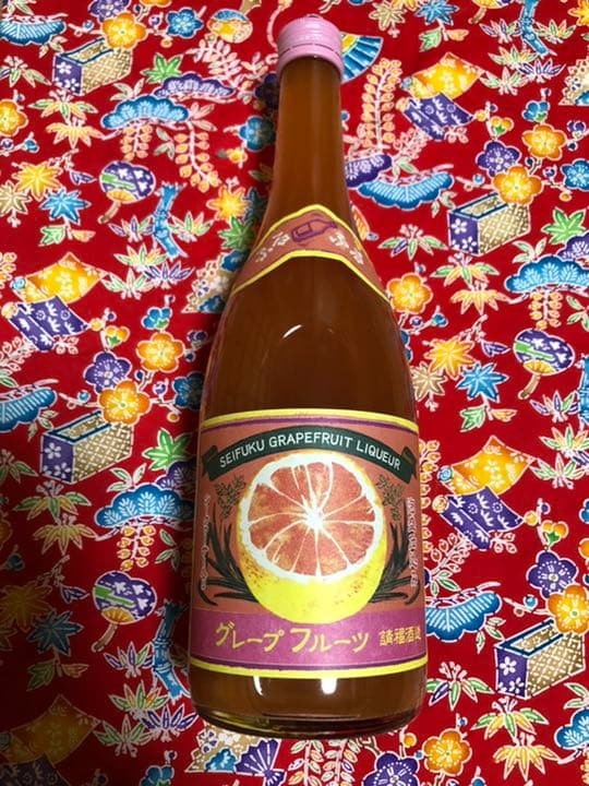 ■請福グレープフルーツシークヮーサー　12度　720ml  ■12本セット