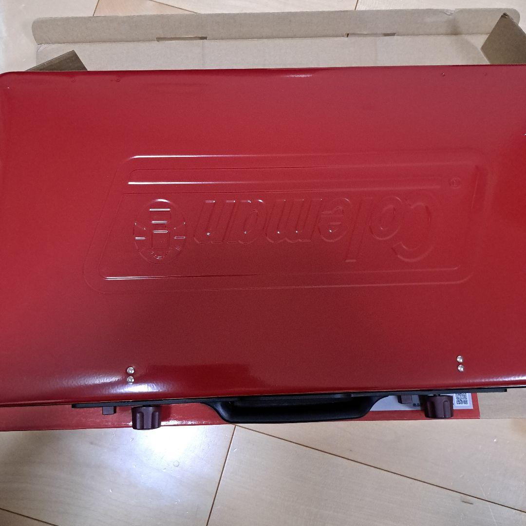 COLEMAN パワーハウスLPツーバーナーストーブII（レッド）