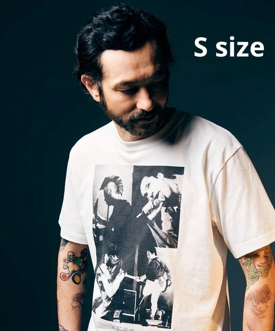 g*様 【新品未使用 S】 glamb×ブルーハーツ 40周年記念コラボ Tシャ