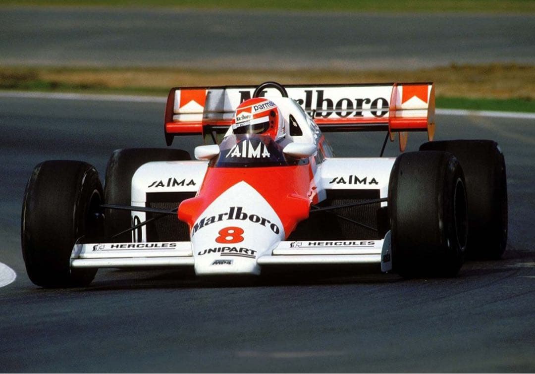 （貴重）F1 McLaren MP4/8 ニキラウダ直筆サイン入1/43
