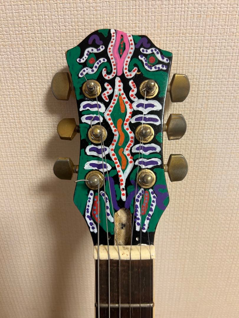 最終価格‼️モッキンバード モデル　サイケペイントギター　hide