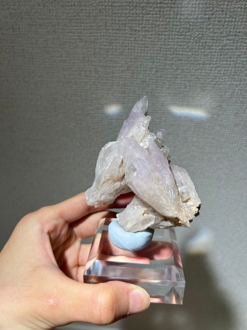 【本日限定】国産鉱物　富井鉱山　紫水晶群晶