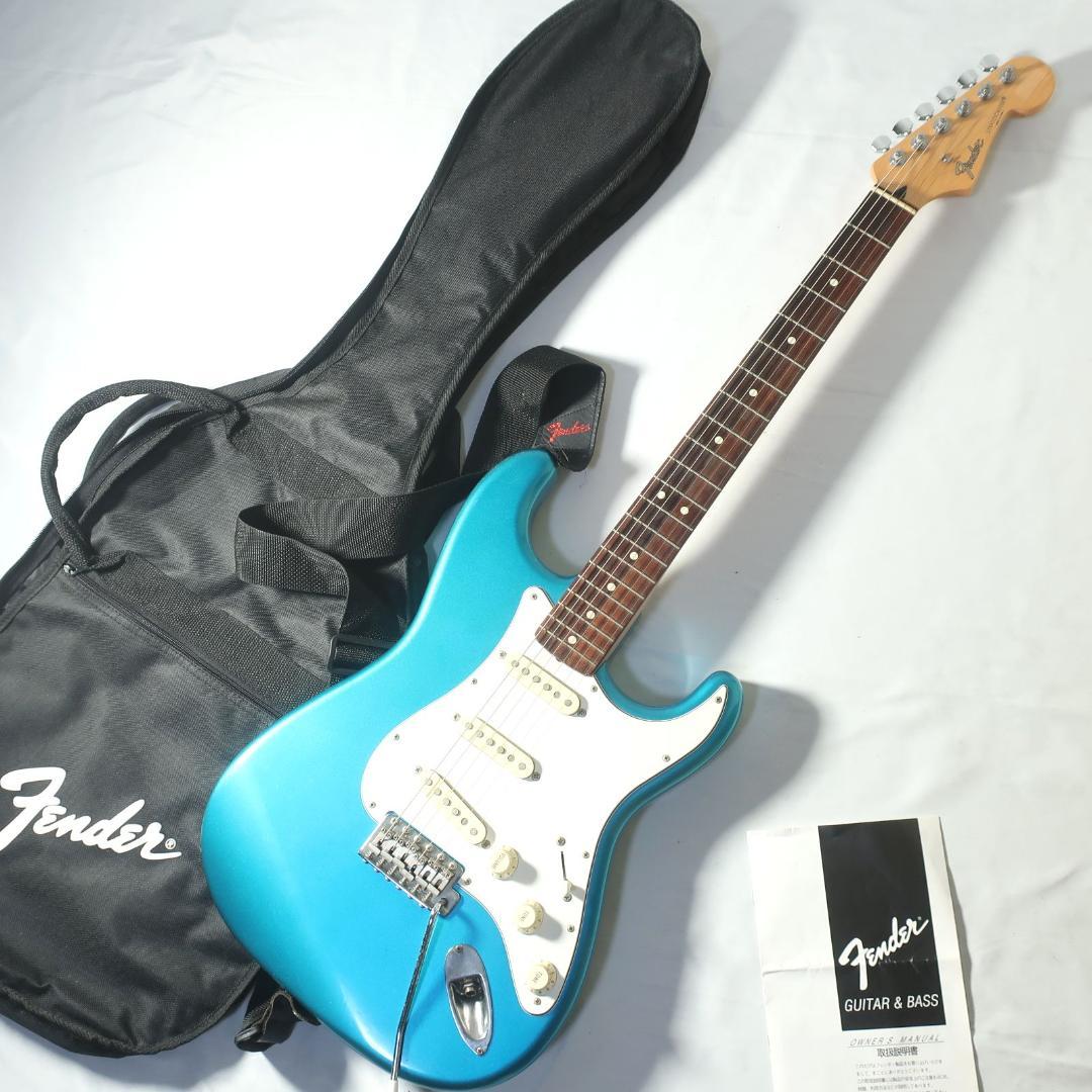 Fender Japan ストラトキャスター ブルー 2002年製 純正ケース付