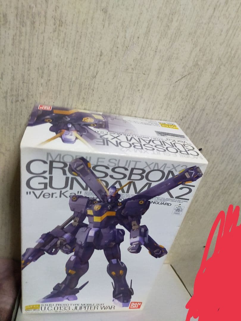 未組立バンダイ MG 1/100 クロスボーンガンダム X2Ver.Kaガンプラ
