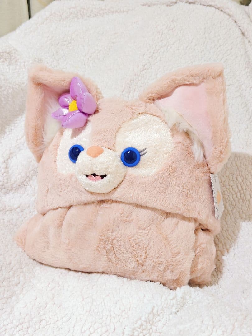 上海ディズニー限定　リーナベル　ブランケット　ミトン付きしっぽ付き　クッション