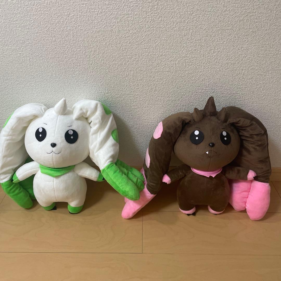 デジモンアドベンチャー　テリアモン　ロップモン　ぬいぐるみ
