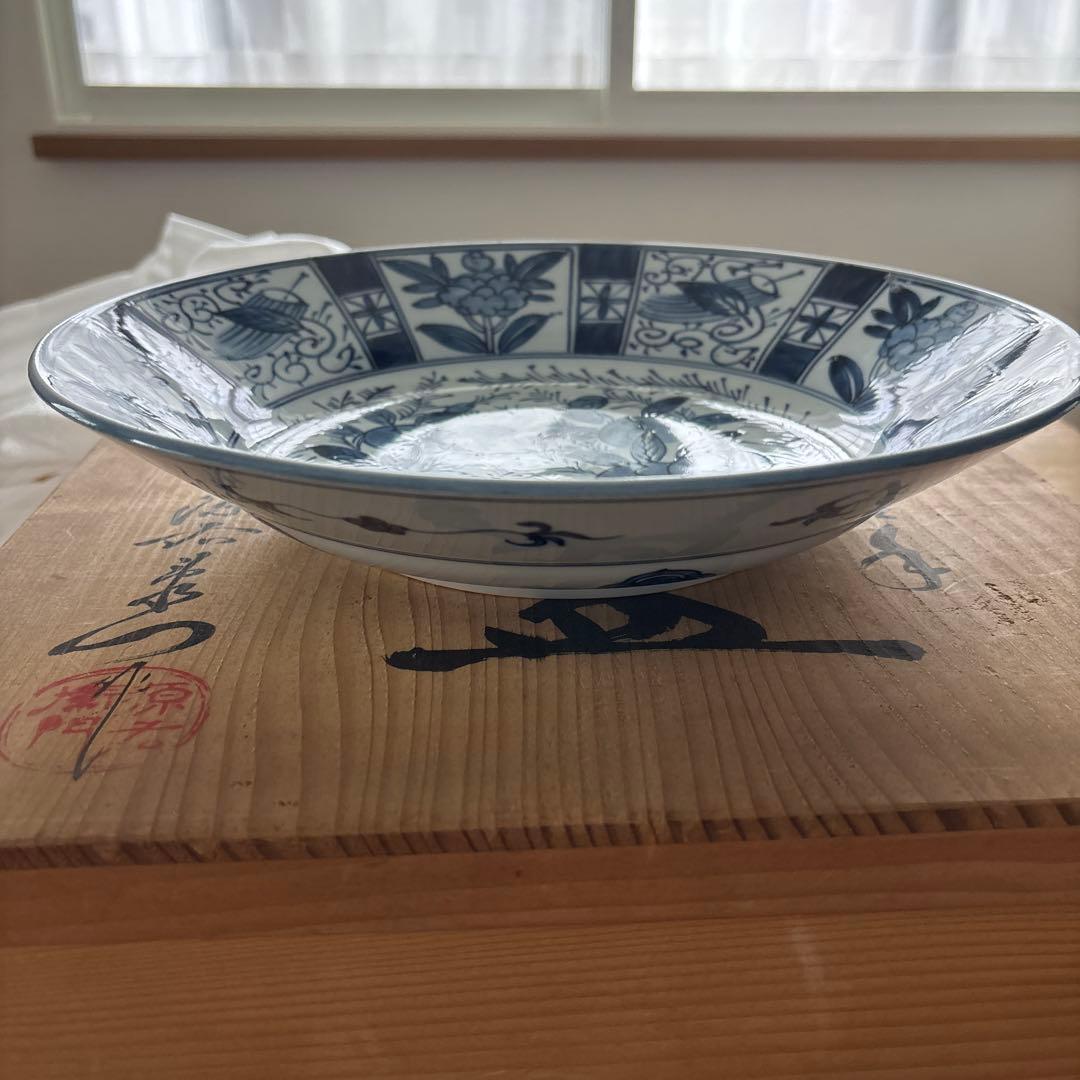 有田焼　大皿 陶磁器 木箱付き